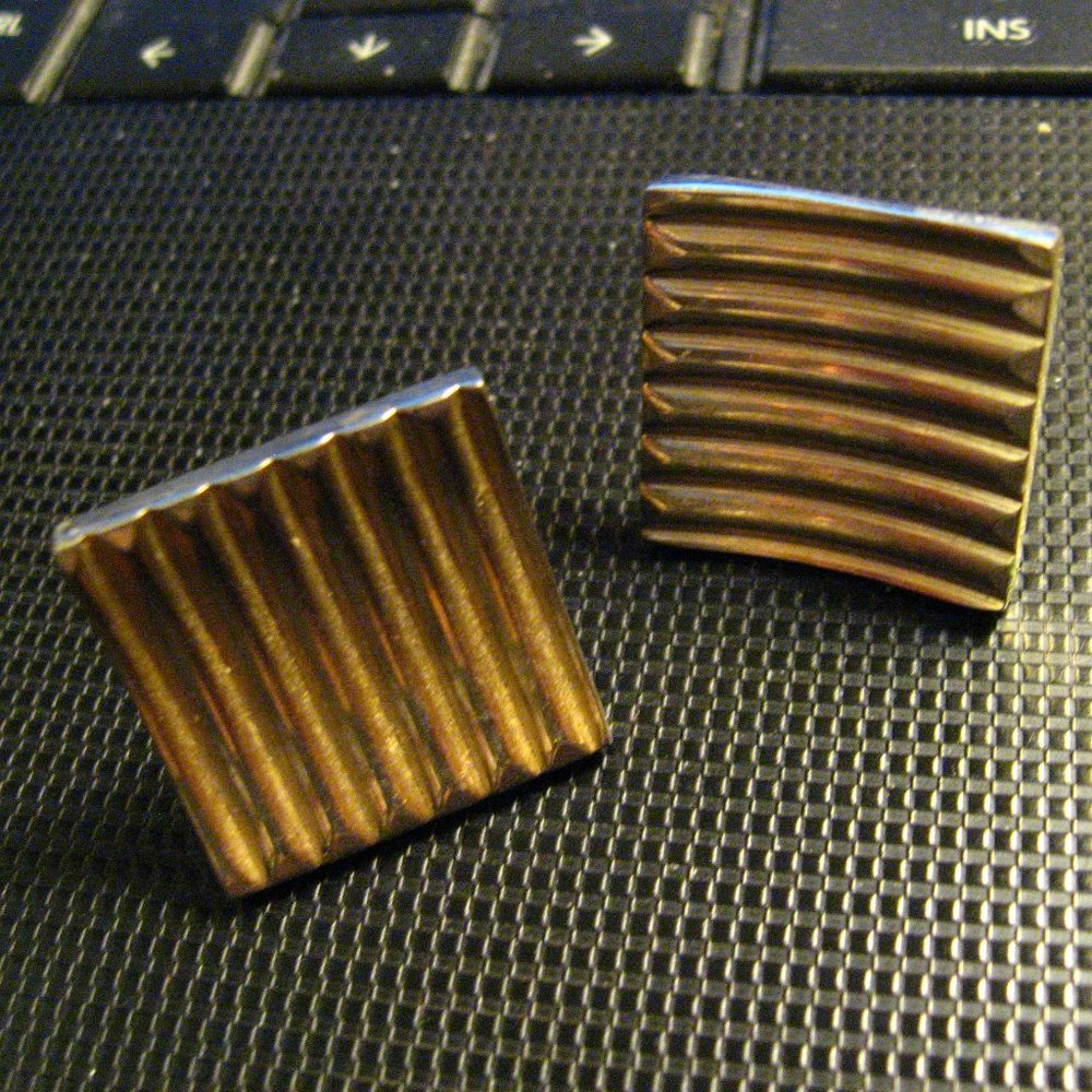 🛍 Mid Century Modern Cuff Links Vintage 1960's Set